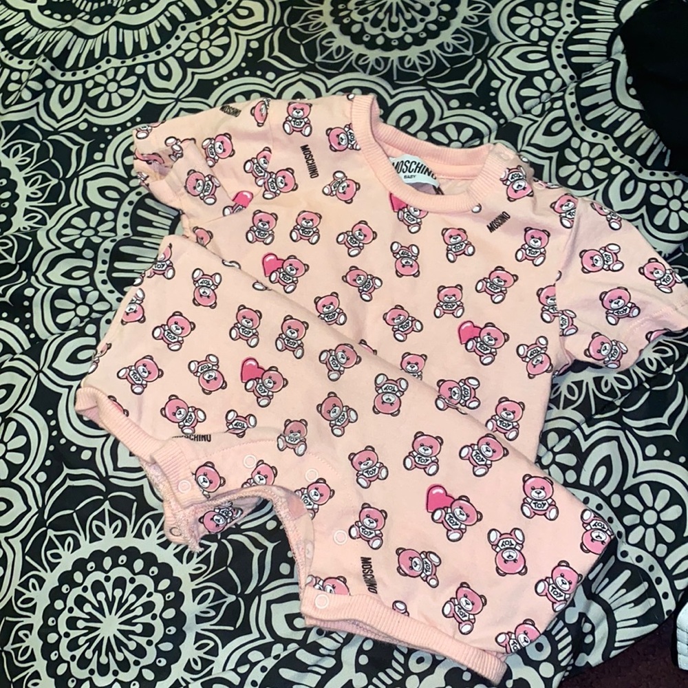 Moschino shorts onesie